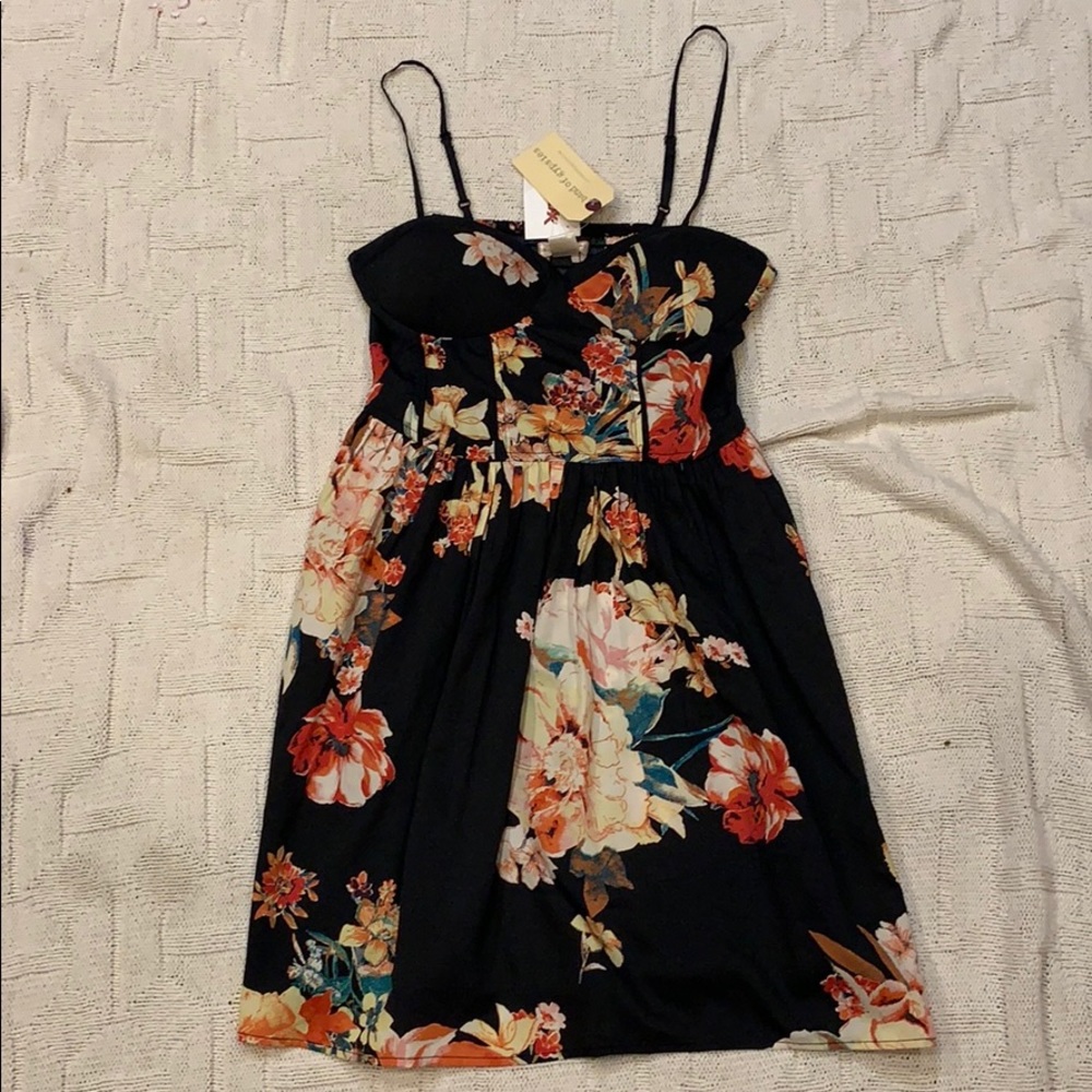 Floral Bustier Dress!